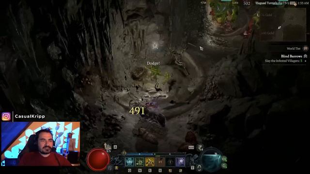 Kripp reacts to "How to stop dying in Diablo 4" by wudijo смотреть онлайн