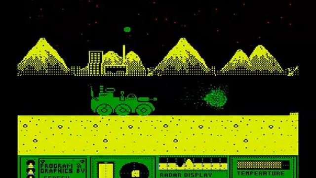 Вектор-06Ц, игра Fatax (Vector-06c, Fatax) смотреть онлайн