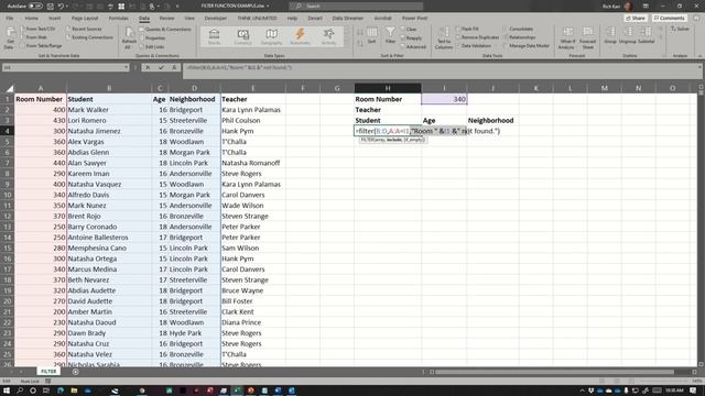 Excel’s FILTER Function смотреть онлайн