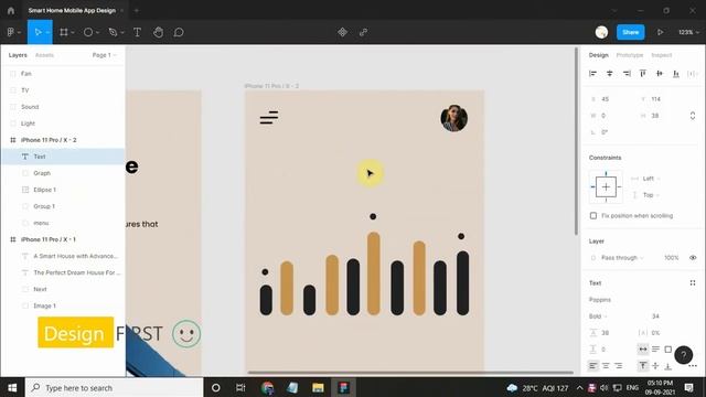 Smart Home App Design In Figma | Mobile App Design In Figma | Figma Tutorial | смотреть онлайн