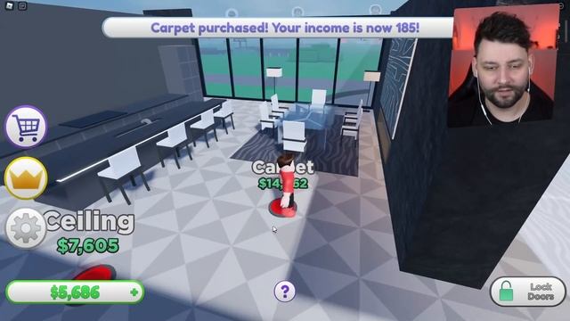 Building a BRAND NEW MANSION in Roblox Mega Mansion Tycoon смотреть онлайн
