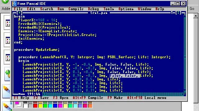 Making a game in Free Pascal смотреть онлайн