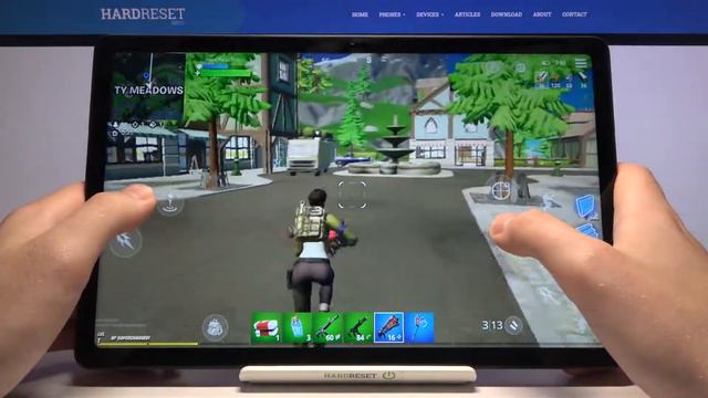 Fortnite Gameplay on Lenovo Tab P11 – Gaming Quality Checkup смотреть онлайн
