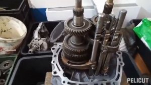 Продолжаю  сборку кпп москвич 2141-45 из Тулы.