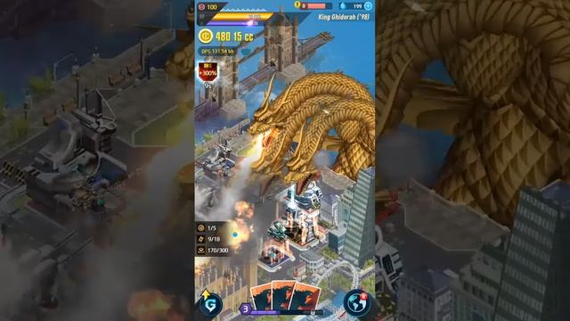 Defend London || Godzilla Defence Force (Android,ios) Gameplay - Walkthrough смотреть онлайн