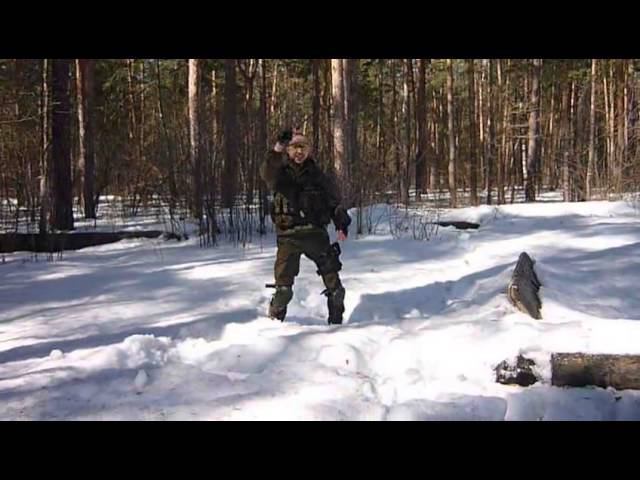 С лавочки в сугроб или снять часового :). jump in the snow. Crazy Russian Specnaz. смотреть онлайн