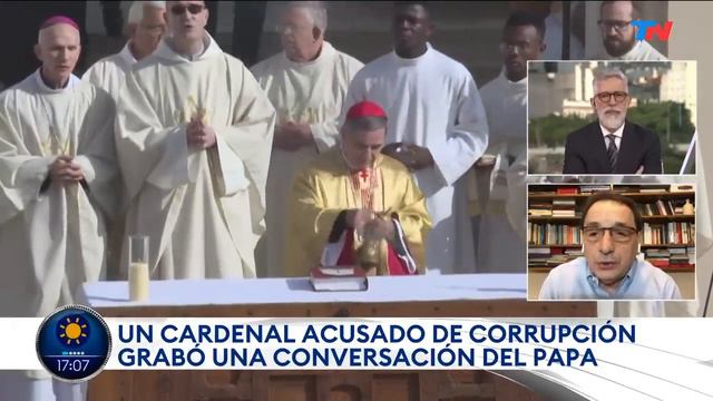 Escándalo en el Vaticano: un cardenal grabó en secreto una conversación del Papa Francisco смотреть онлайн