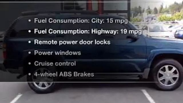 2005 Chevrolet Tahoe - Seattle WA смотреть онлайн
