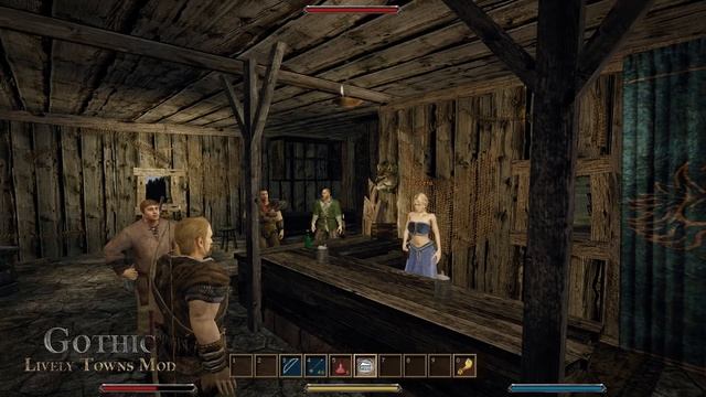 Gothic 3 Lively Towns Mod: Оживленные Города - Обзор На Самый Важный Мод Для Готики 3 смотреть онлайн