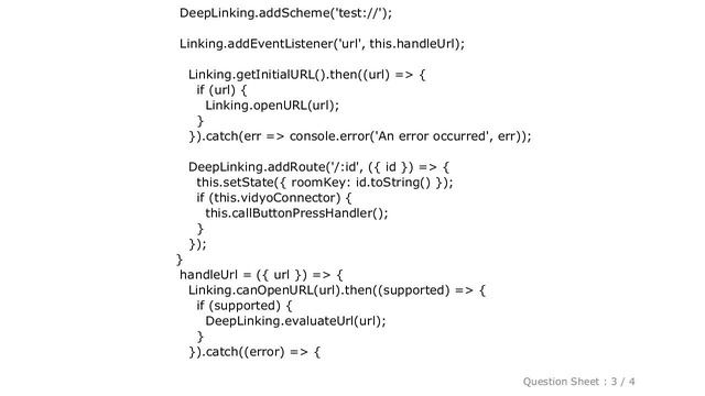iOS : React Native Deep Link from within WebView смотреть онлайн