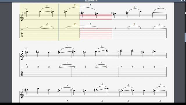 CKay - Love Nwantiti Guitar Cover (Single String With Tutorial And Tabs) смотреть онлайн