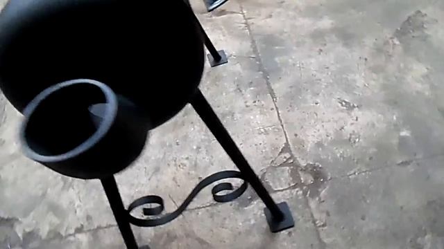 Мангал-барбекю с газового баллона своими руками смотреть онлайн