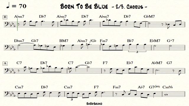 Born To Be Blue / Backing Track (No Bass) / Drum & Piano With Bass Clef смотреть онлайн