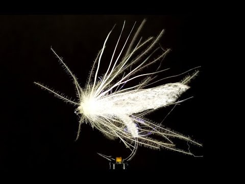 White Angel Fly. Dry fly. (Сухая мушка) смотреть онлайн