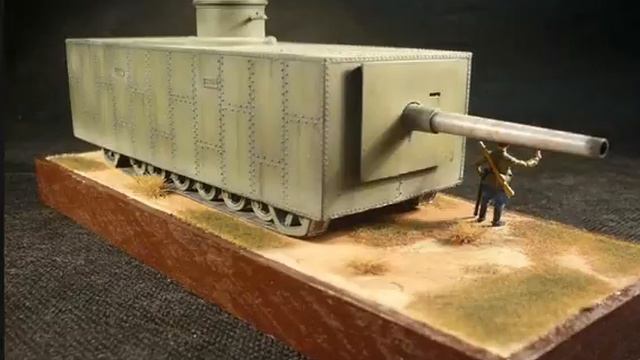 Историческая колонка: первый танк смотреть онлайн