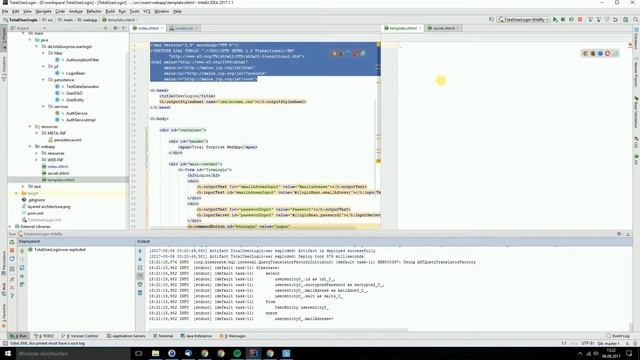 Java Web Programmierung Teil 9 - UI Composition mit JSF смотреть онлайн