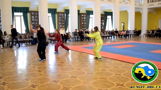 Груповий виступ шаоліньцюань. Дитячий фестиваль східних єдиноборств на Кубок мера Кличка16.04.2016 смотреть онлайн