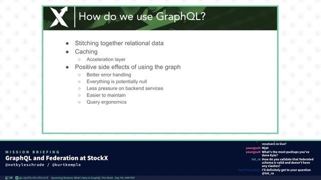 GraphQL and Federation at StockX смотреть онлайн