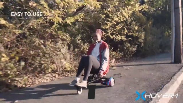 Hover-1 Falcon-1 Buggy Attachment | Turbo LED Lights, Compatible with All 6.5" & 8" Hoverboards смотреть онлайн