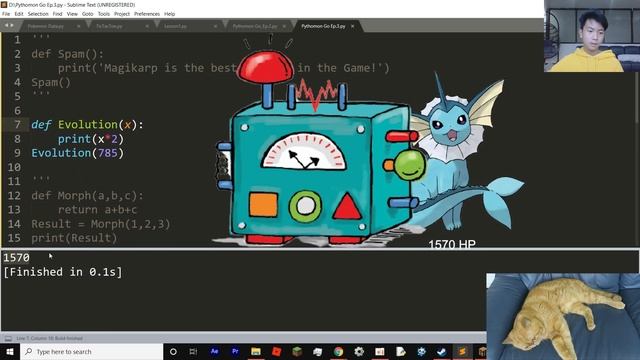 Functions in Python (Ft. BunBun) | Pythomon Go | Ep.03 смотреть онлайн