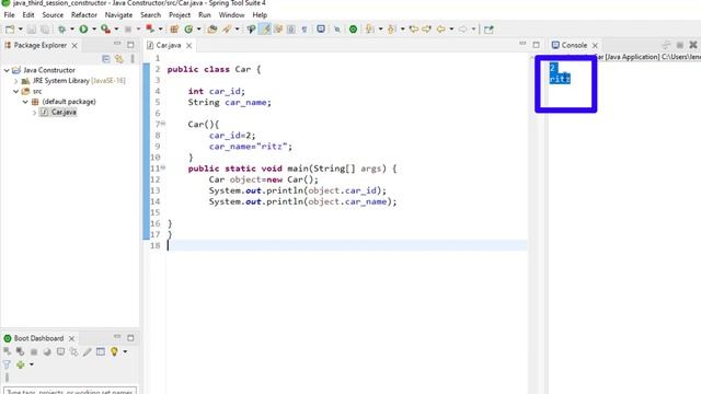 # 5 Java Tutorial | Java constructor смотреть онлайн