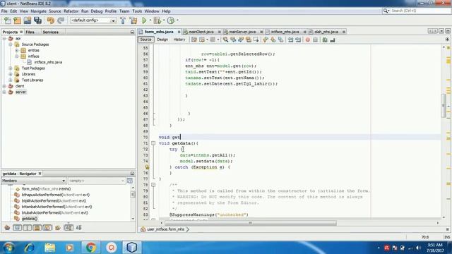 Tutorial Client Server Java #19 Menampilkan Gambar Dari DataBase ke Dalam JLabel смотреть онлайн
