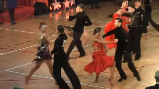 Юниоры-1 / 1/2 Пасодобль / Московская звезда 2017 смотреть онлайн