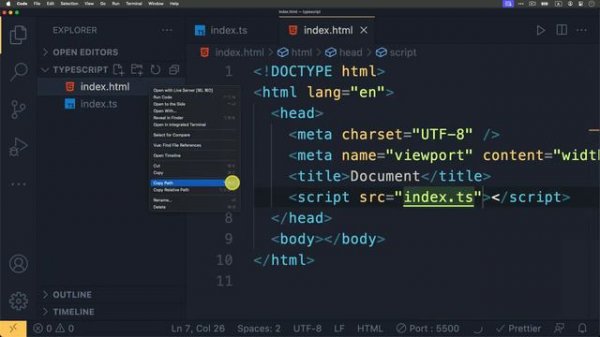 TypeScript - Курс по TypeScript за 100 Секунд + Практика