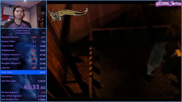 [Former WR] Clock Tower 3 Any% 1:18:57 смотреть онлайн