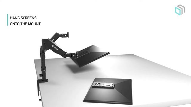 ONKRON Dual Monitor Desk Mount Stand for 13” to 32-Inch LCD LED Screens up to 17.6 lbs G140 Black смотреть онлайн