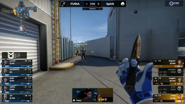 🔴 [ RU ] Spirit vs Furia PGL Major Antwerp 2022: Legends Stage смотреть онлайн