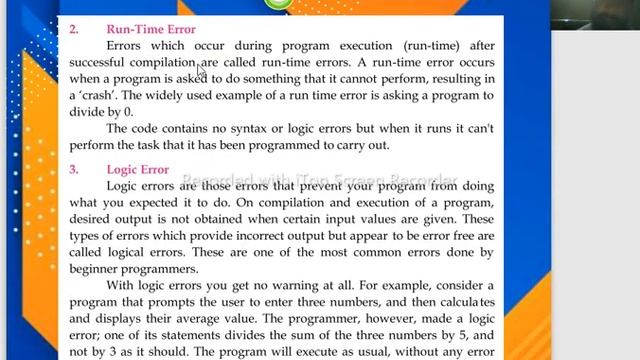 chapter 2 | Errors and type of errors |10 class computer sindh board смотреть онлайн