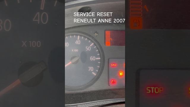SERVICE  RESIT RENAULT KANGOO Anne 2007