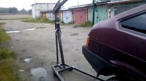 Самодельный кран гусь