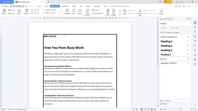 WPS Office How To Border Page Tutorial смотреть онлайн