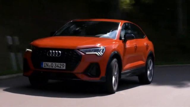 2020 Audi Q3 Sportback Pulse Orange - Driving смотреть онлайн