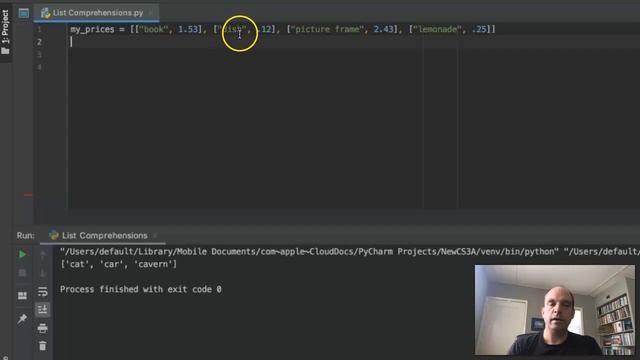 List Comprehensions смотреть онлайн