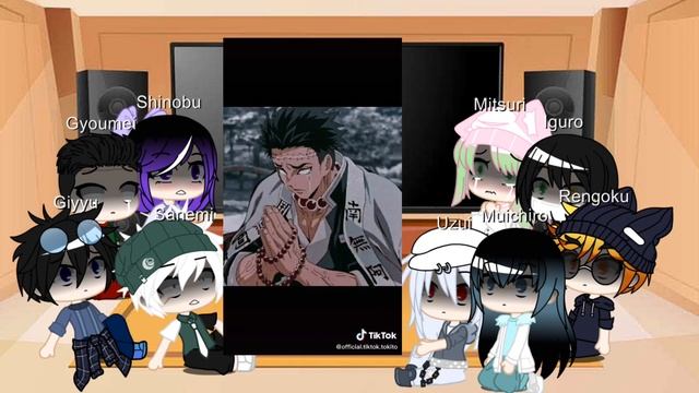 `Hashira React(spoiler)` By: YashaMoonLight (lazy)