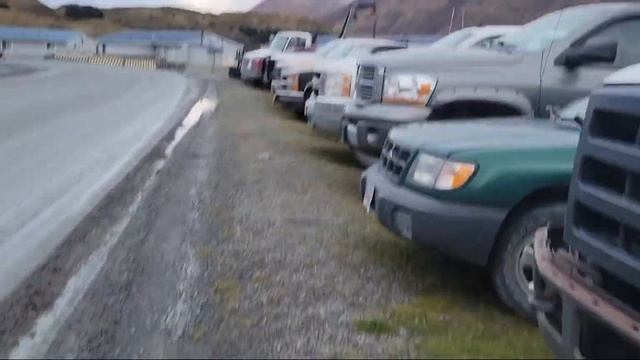 Перелет на остров Уналашка, порт Датч Харбор смотреть онлайн