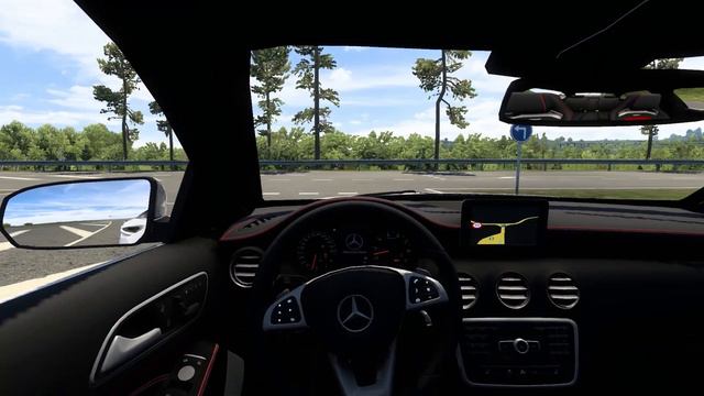 (4K ULTRA HD) Euro Truck Simulator 2 / Mercedes AMG C63 S 2017 1.45 смотреть онлайн