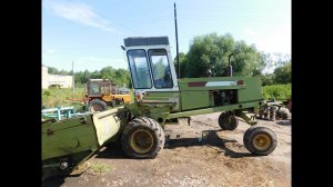 СЕНОКОС 2021г.КОСИЛКА немка Е303 Замена ходовых ремней на косилке!