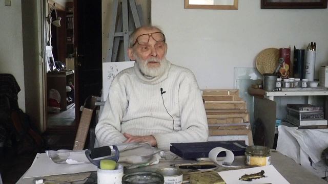 В мастерской художника Владимира Косынкина (серия 1) #Владимир_Косынкин #Педагог смотреть онлайн