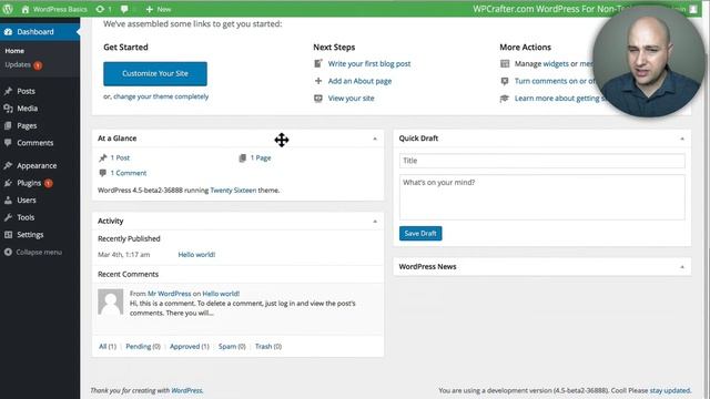 How To Use The WordPress Dashboard - Settings Walkthrough смотреть онлайн