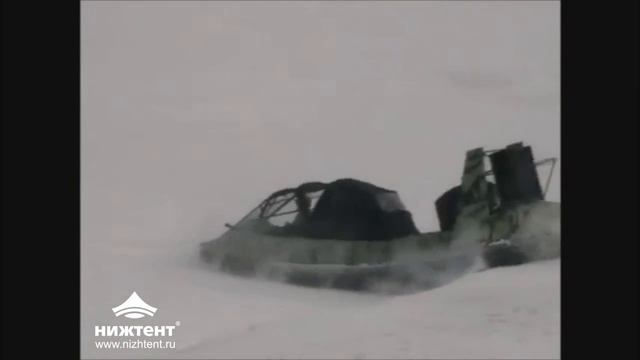 Ходовой тент для катера на воздушной подушке смотреть онлайн