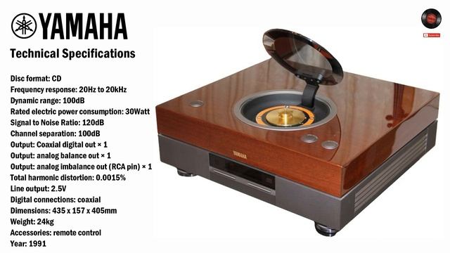 YAMAHA GT-CD1 - Technical Specifications смотреть онлайн