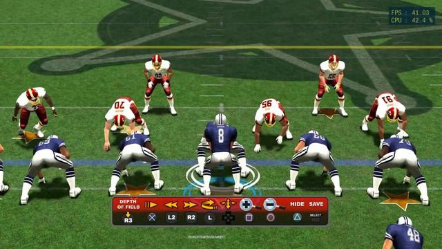All-Pro Football 2k8 finally on PC!! PS3 Emulator RPCS3 HD APF 2K8 смотреть онлайн