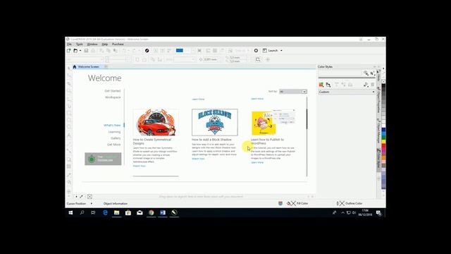 Review fitur coreldraw x8 смотреть онлайн