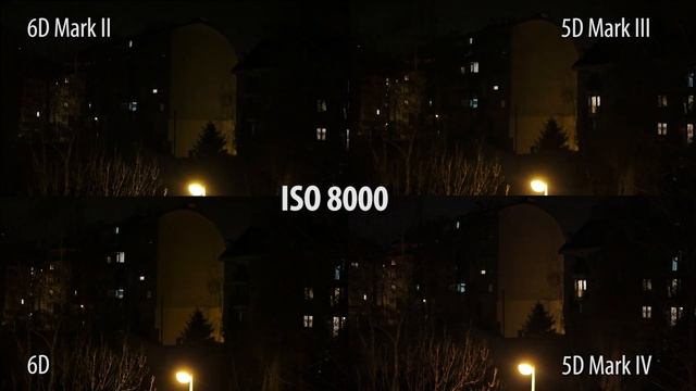 ISO Low Light Test: Canon 6D Vs. 6D Mark II Vs. 5D Mark III Vs. 5D Mark IV