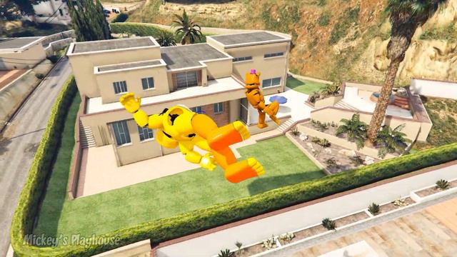 Rockstar FNAF Animatronics Falls + Fails [GTA 5 Ragdolls] - Episode 43 смотреть онлайн