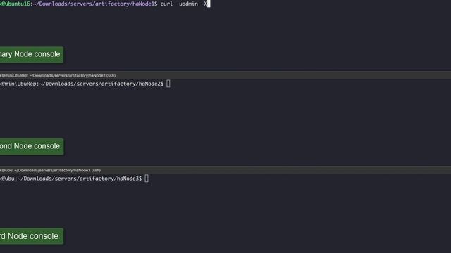 [Screencast] Installing JFrog Artifactory (v 5.0 - 5.6 only) High Availability Cluster смотреть онлайн